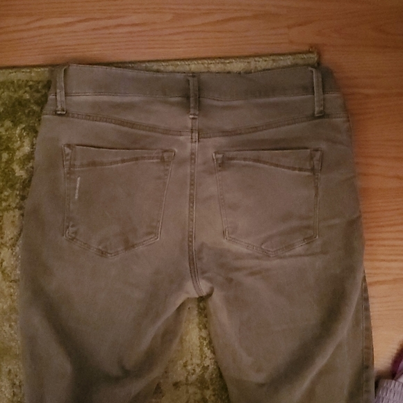 Olive ripped jeans - Picture 4 of 5